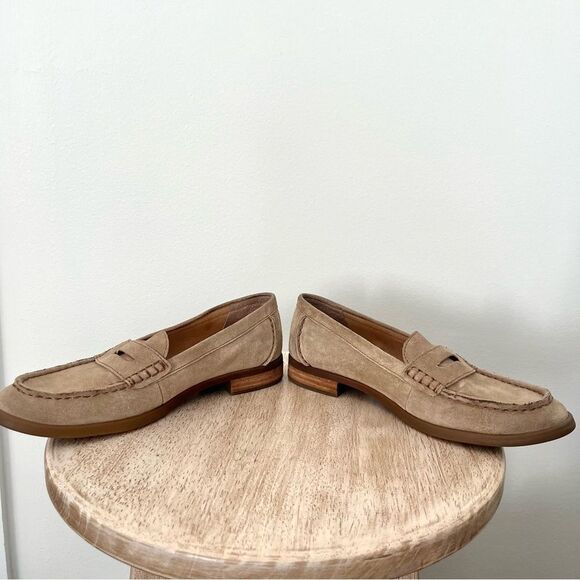Born Light Brown Suede Loafers - Picture 9 of 12